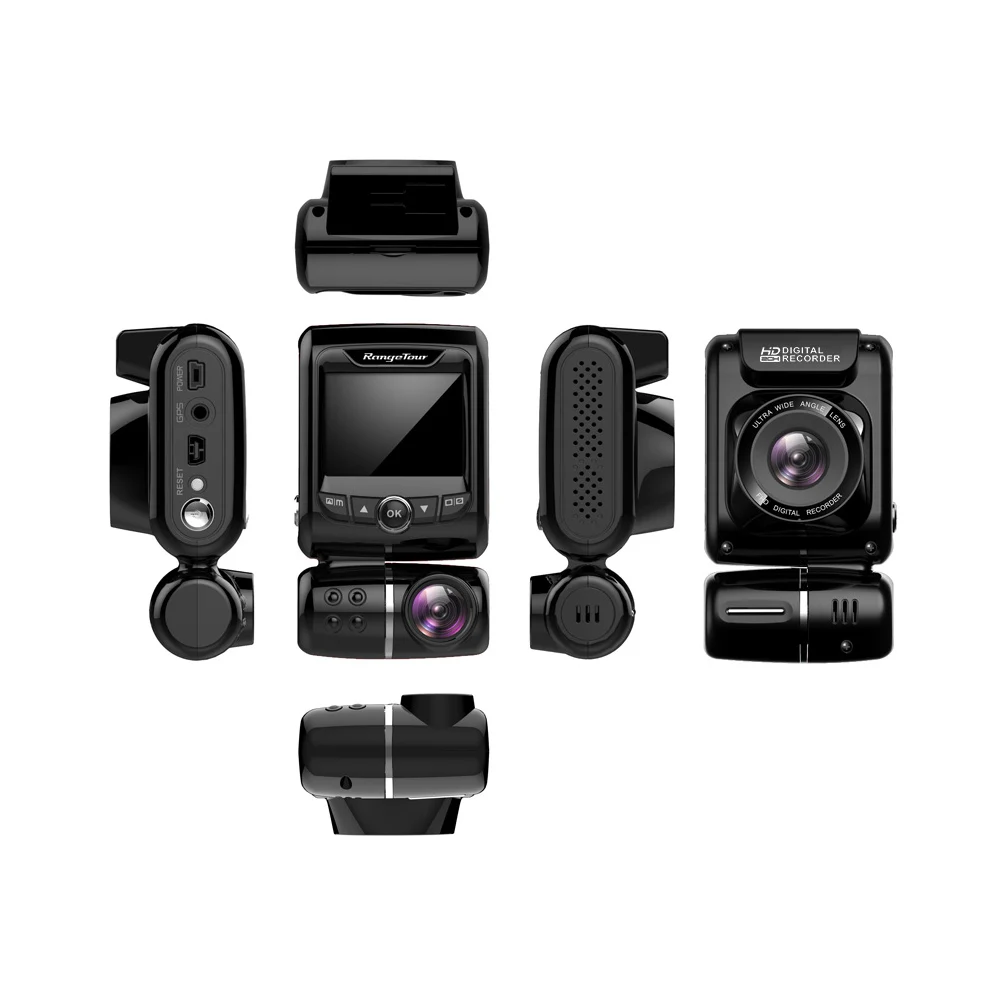 Мини скрытый 4K 2160P двойной объектив Автомобильный видеорегистратор wifi gps регистратор Novatek 96663 чип sony IMX323 сенсор двойная камера видеорегистратор D20