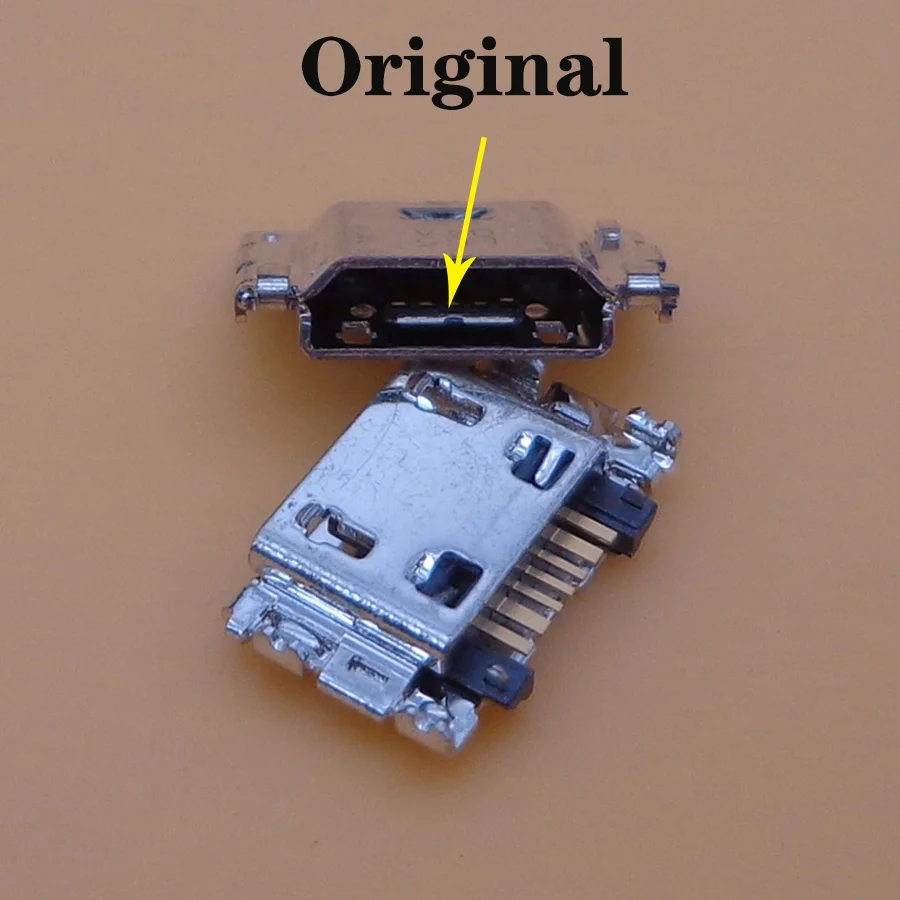 50 шт. 7 Pin Micro USB разъем гнездо разъема для подключения зарядного устройства Samsung