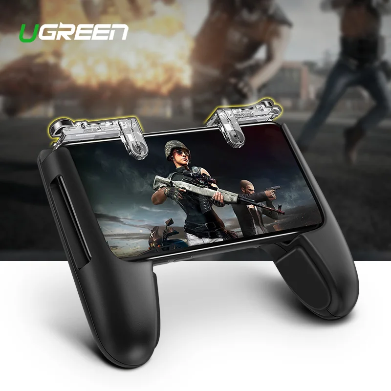 Ugreen мобильный игровой контроллер геймпад триггер Aim Кнопка L1R1 джойстик для шутеров для IPhone Android телефон игровой коврик аксессуары