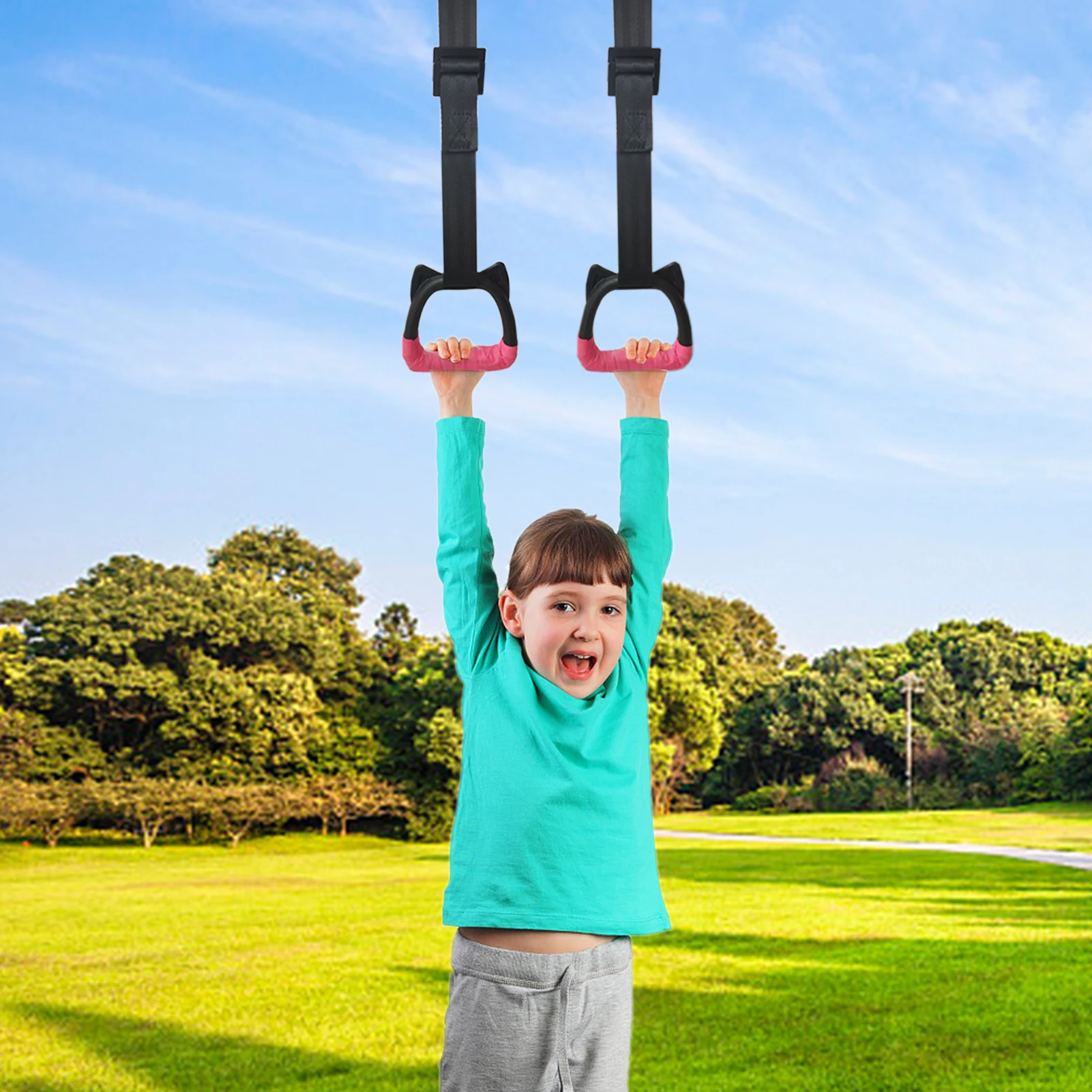 Детские гимнастические кольца оборудование для силовых тренировок