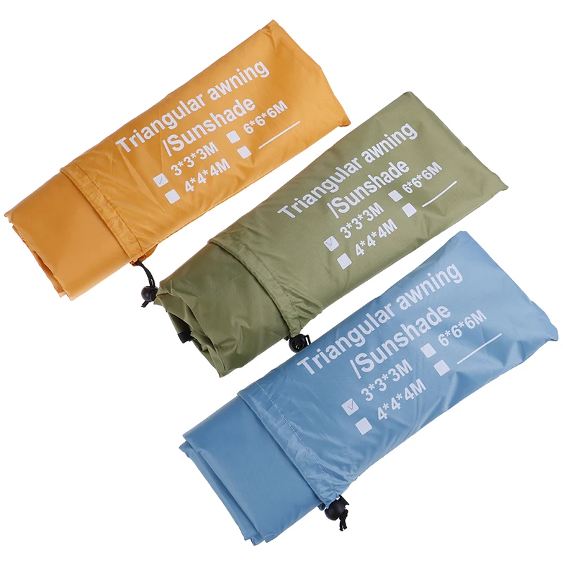 

1pc Awning Sunshade Sail Uv Pu Waterproof Dock Square Triangle Home Outdoor Sunshade Courtyard Balcony Garage