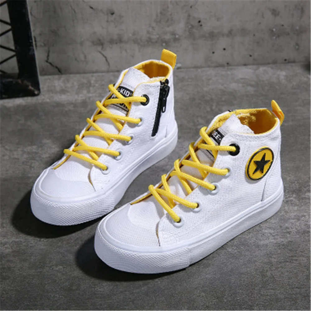 

Canvas Children Shoes Sport Breathable Boys Sneakers Kids Flats for Girls Child Flat Canvas Shoes