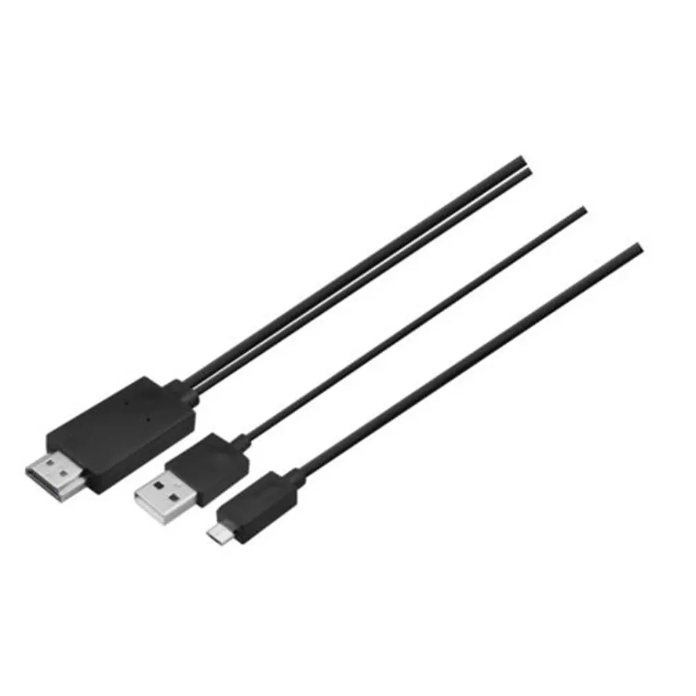 Универсальный Android телефон MHL Micro USB к HDMI 1080P HD ТВ кабель адаптер |