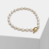 p23 amorita fashion handmade natural pearl bracelet for women gift fine jewelry beads bangle