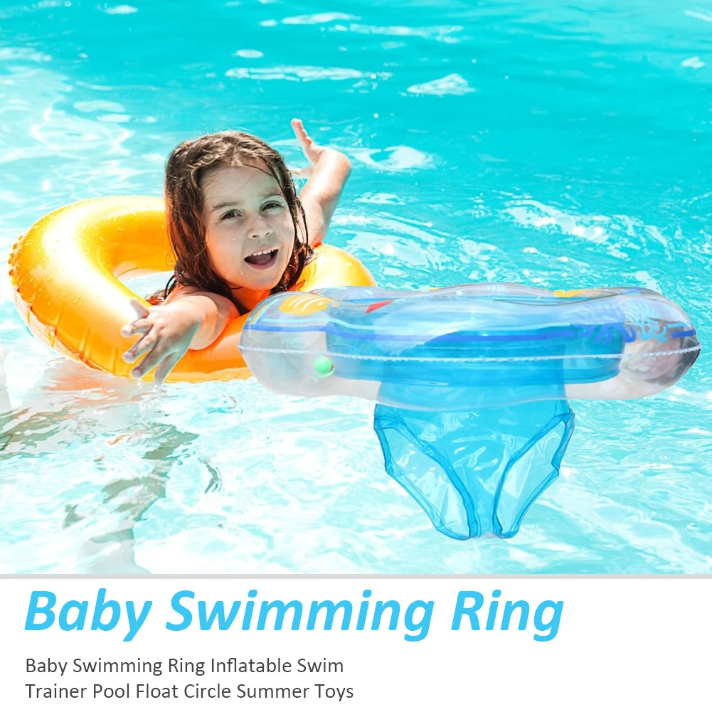 

Baby Swimming Ring Inflatable Swim Trainer Pool Float Circle Summer Toys