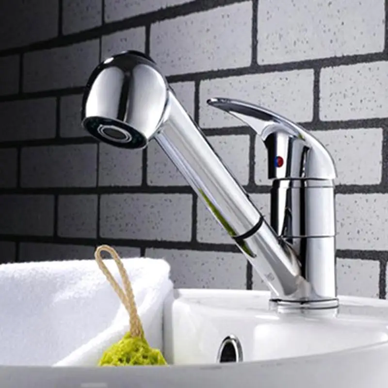 Хромированная отделка удлиняющий кран Распылительная насадка круглая сменная