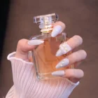 24 шт.корт. Фототерапия накладные ногти накладка маленькая красная книга носимый эффект Авроры мягкая готовая накладка ногтей с клеем