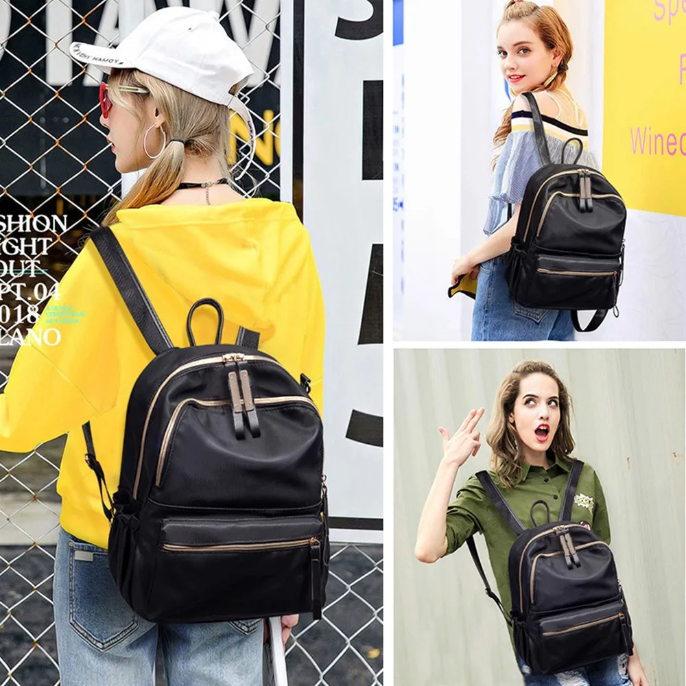 

2020 Women Leather Backpacks High Quality Female Vintage Backpack For Girls School Bag Travel Bagpack Ladies Back Pack