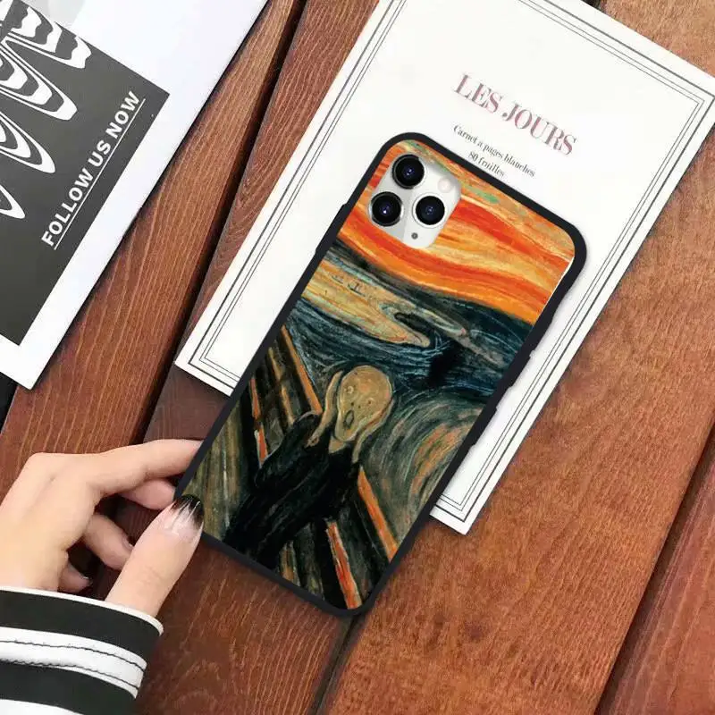 

Retro van gogh painting art Phone Case for iPhone 11 12 pro XS MAX 8 7 6 6S Plus X 5S SE 2020 XR