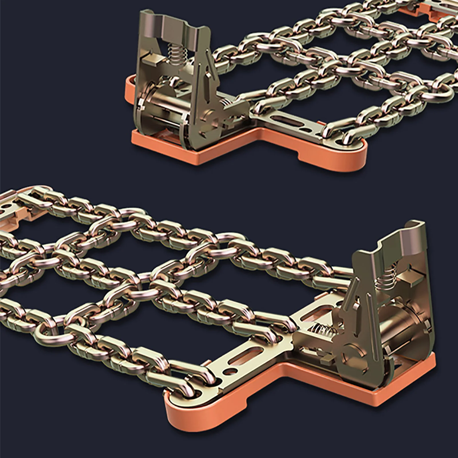 Универсальная стальная зимняя противоскользящая цепь для шин и грузовиков |