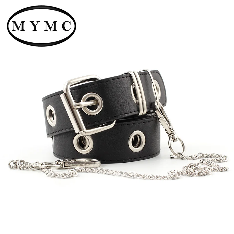 Ремень в стиле панк крутой модный роскошный ремень из искусственной кожи для