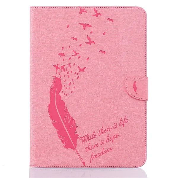 Pink Для IPad Mini Чехол-книжка с подставкой из искусственной кожи чехол для Apple IPad MIni 1 Mini 2 Mini 3 защитный чехол для планшета с отделением для карт - Цвет: Pink