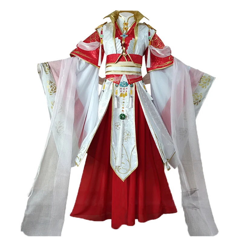 

Аниме небесное благословение Косплей Xie Lian костюм Тянь Гуань Си фу сиелиан Платина ханьфу элегантный костюм полный комплект