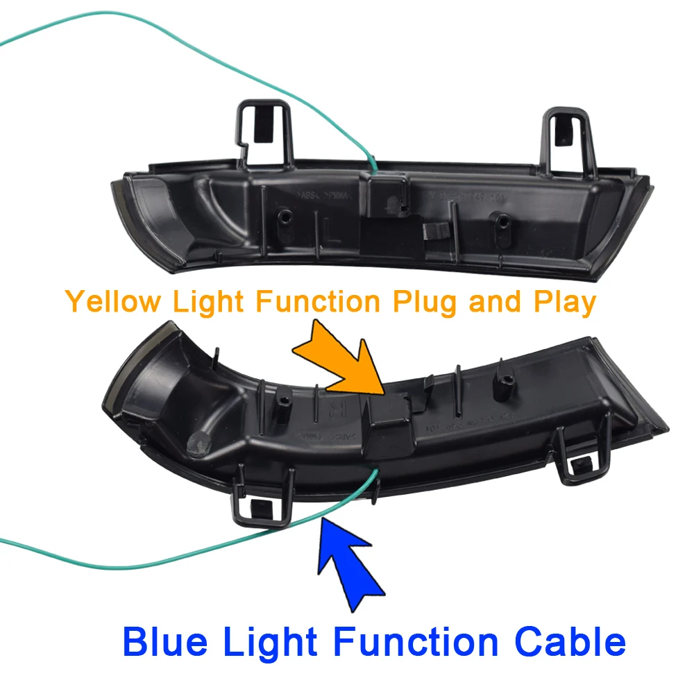 Зеркальный мигающий сигнал поворота для Volkswagen VW GOLF 5 GTI Jetta MK5 Passat B5.5 B6 Plus EOS Sharan |