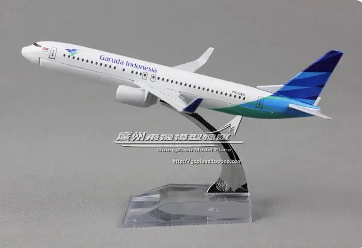 Индонезийский Boeingg 737 16 см модельные надоры самолетов детский подарок на день