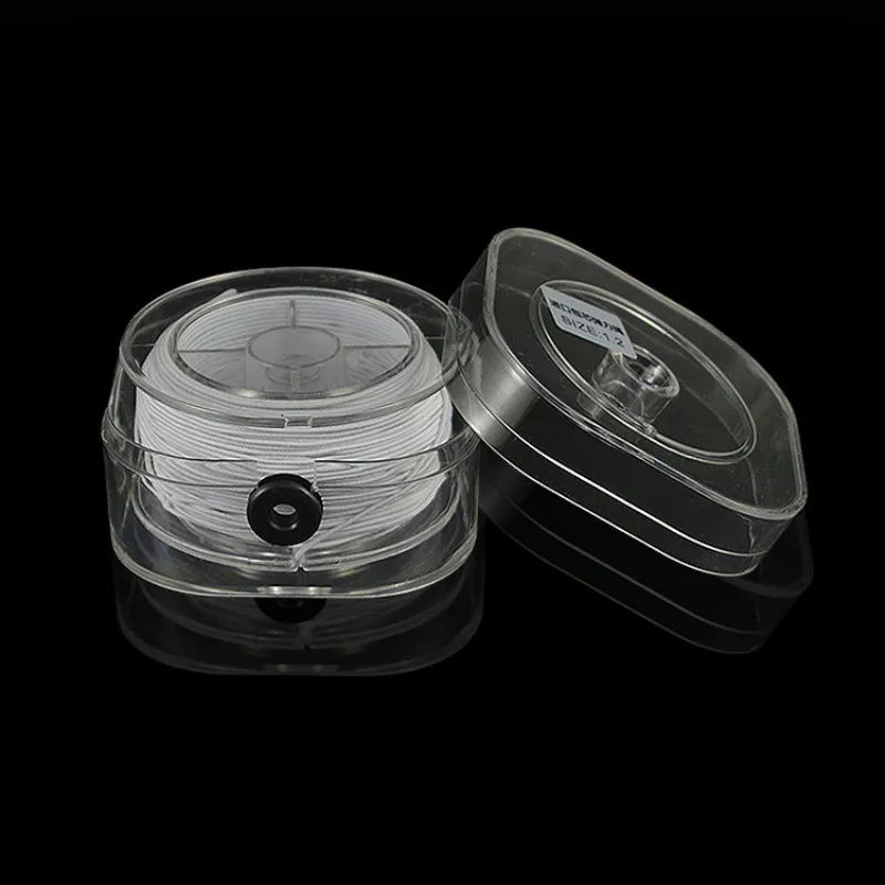 Круглый кристалл растягивающийся эластичный моток веревки с коробкой