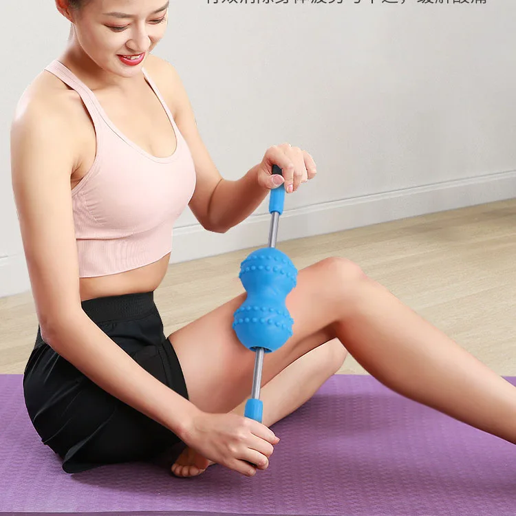 

Cervical massage Meridian massager stick yoga massage roller for spine back massager back scratcher comb for back neck relax