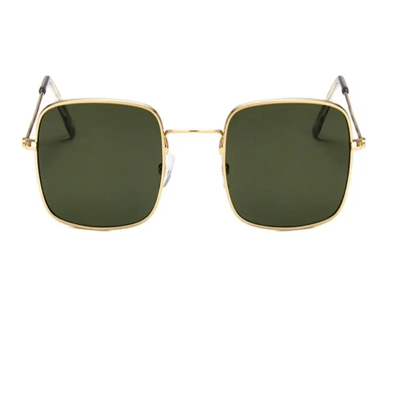 

New Retro Small Square Sunglasses, Trendy Sunglasses for Men and Women, Transparent Ocean Lens Sunglasses Colorful