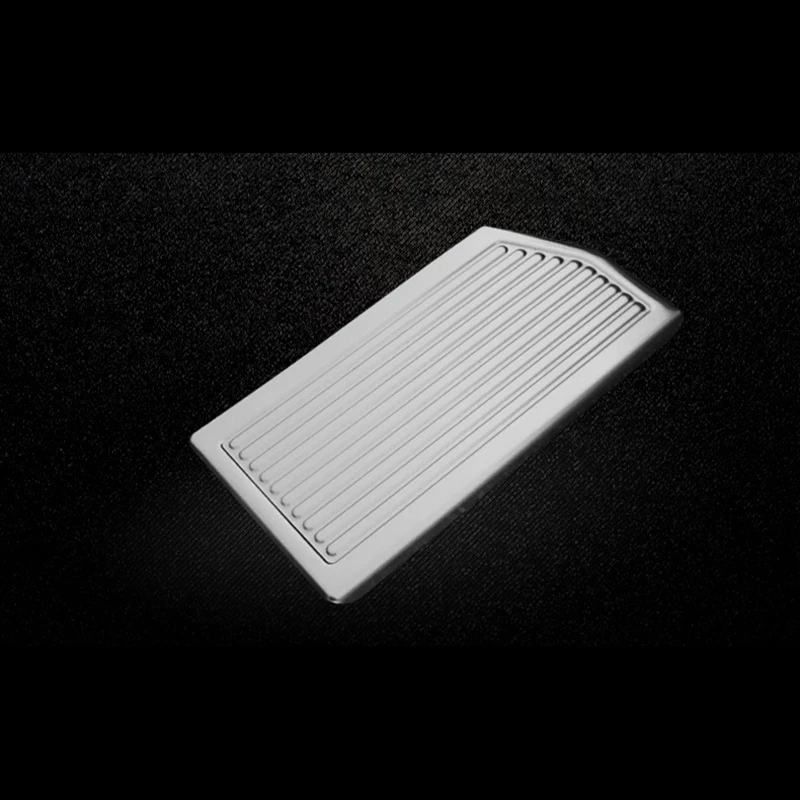 Автомобильная левая подставка из нержавеющей стали накладка на педаль