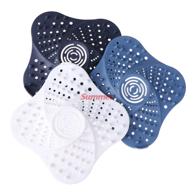 

New Anti-blocking Stopper Hair Catcher Plug Trap Shower Floor Drain Covers Sink Strainer Filter Bathroom Kitchen Accessories