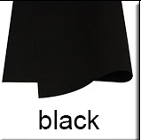 black 10 шт цветная губчатая бумага 50*50 см толщина Руководство DIY Материал головоломки Детский сад резиновый пластик 0,8 мм большой лист пенопласта - Цвет: black