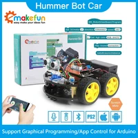emakefun 4wd robot cars for arduino starter kit smart car app rc robotics learning kits steam toy kid lessonvideocode