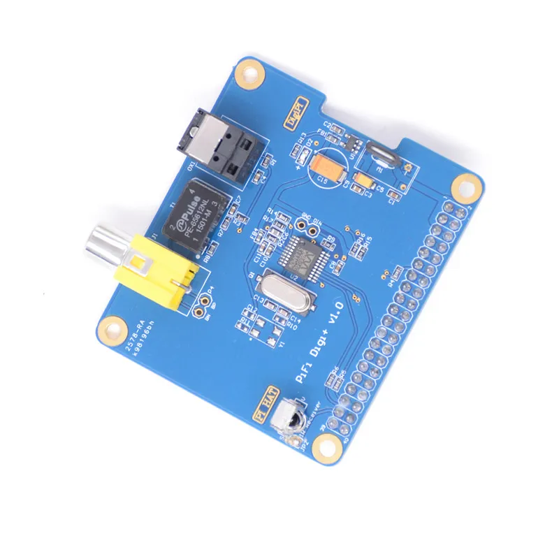 Цифровая звуковая карта HIFI DiGi + плата расширения SPDIF ies модуль для Raspberry Pi 3B/Zero/2B/B |