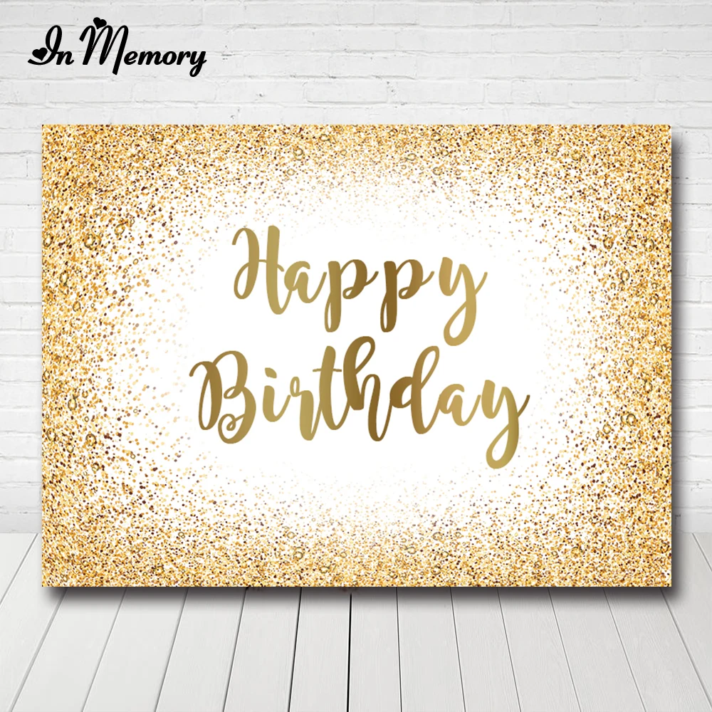 

InMemory 9 Options Glitter Birthday Party Decoration For Photography Background Photocall Boda Wedding Bridal Shower Backdrop
