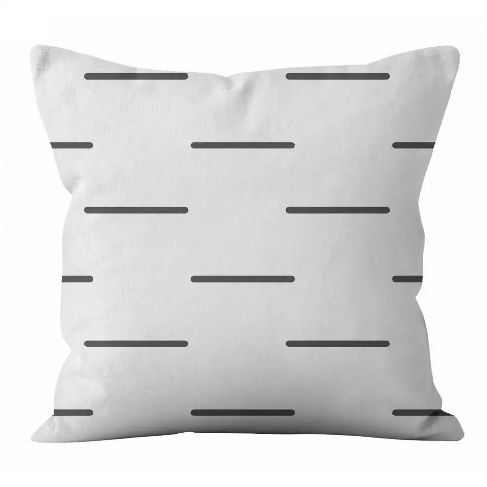 

New Arrival!!! Pillow Case Geometric Pattern Furniture Decoration Polyester Living Room Couch Pillow Slip for Bedroom