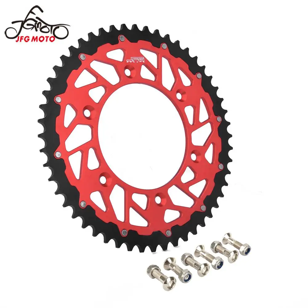 Задняя цепная Звездочка для мотоцикла 45 47 48 49 50 51 52 HONDA CR CRF XR CRM 125 R 150 F 230 M X 250 300 350 430