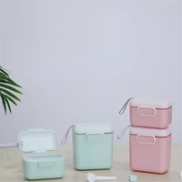 essential cereal infant milk powder box toddle snacks container portable baby food storage box new baby milk powder