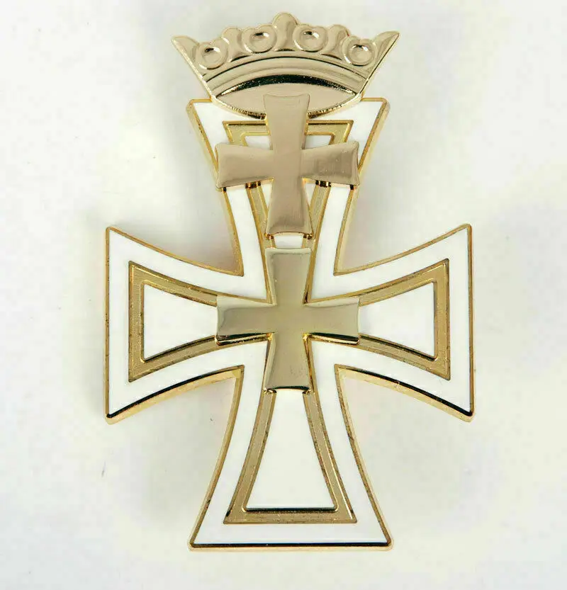 Металлический значок немецкого танцига первого класса WW2 металлический брошь в