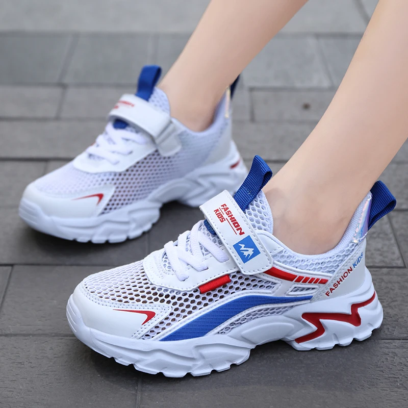  Кроссовки Детские легкие, дышащие, с мягкой подошвой, летняя модная обувь для мальчиков