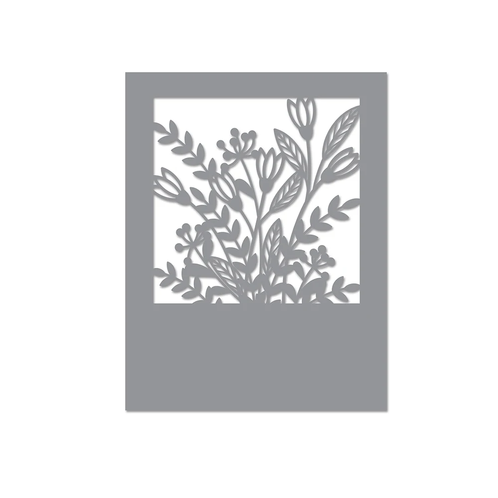 

Flower Bush Cutting Dies Scrapbook Dariy Decoration Stencil Embossing Template DIY Greeting Card Handmade