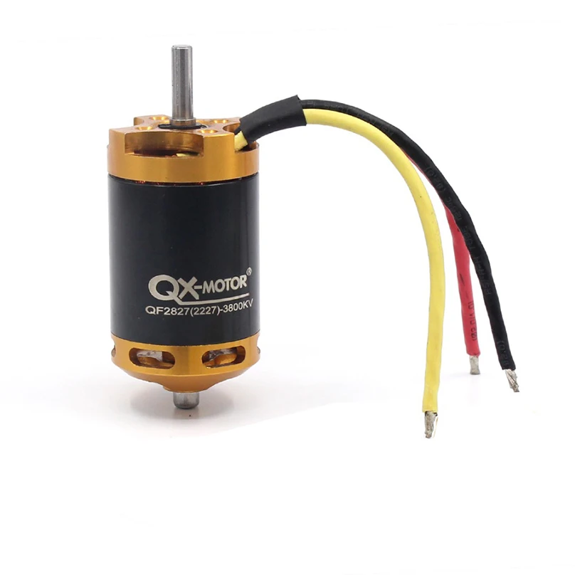 QX мотор 70 мм воздуховентилятор 12 лопастей EDF QF2827 3800KV бесщеточный для Модель