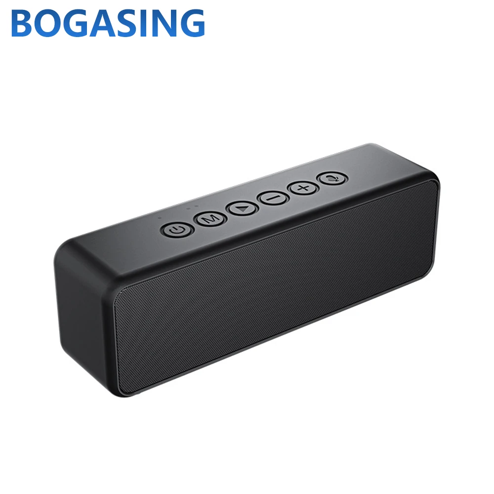 Bluetooth-Колонка BOGASING M6 TWS Улучшенная водонепроницаемая Ipx6 5200 мА | Электроника