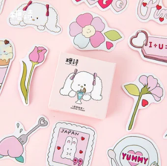 

45pcs /1lot Kawaii Stationery Stickers Diary Little fat mouse Decorative Mobile Stickers Scrapbooking DIY Craft Stickers