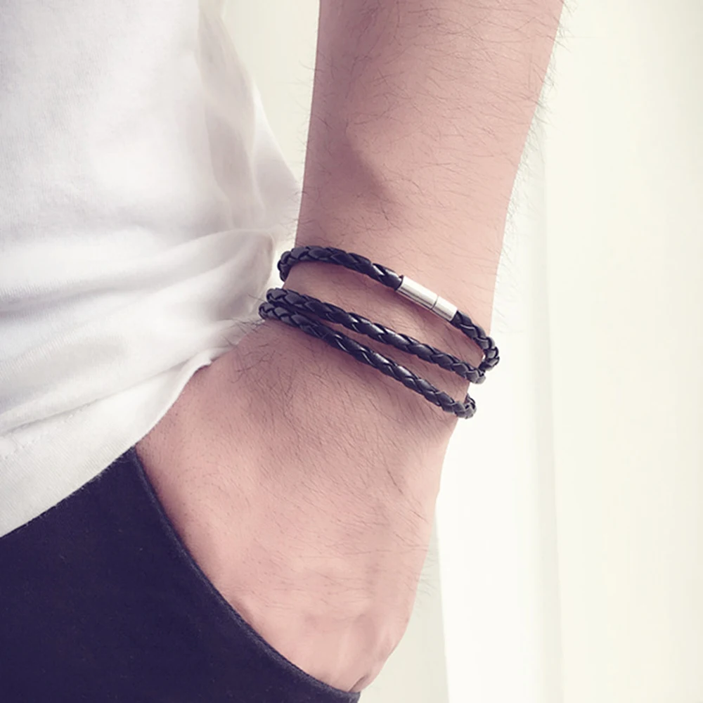 Новинка 2016 браслет Мужчины Pulseira masculina защелками ювелирные изделия браслеты и