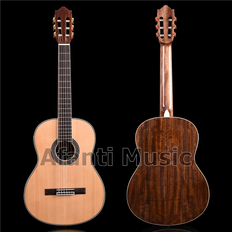 

Afanti Music 39 Inch Spruce & Walnut Classical Guitar with EQ (ACL-2046)
