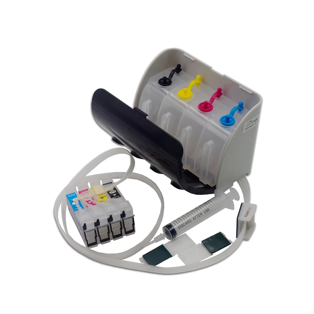 

Ciss System for Epson XP-101 XP-201 XP-204 XP-401 XP-411 XP-211 XP-214 WorkForce WF-2532 No Chip