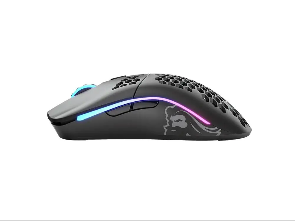 Glorious Model O Wireless Gaming Mouse Light weight Wireless Mice Matte Black White Color images - 6