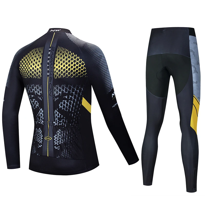 Взрывобезопасные модели 2020NW осенний и зимний велосипедный костюм длинный теплый