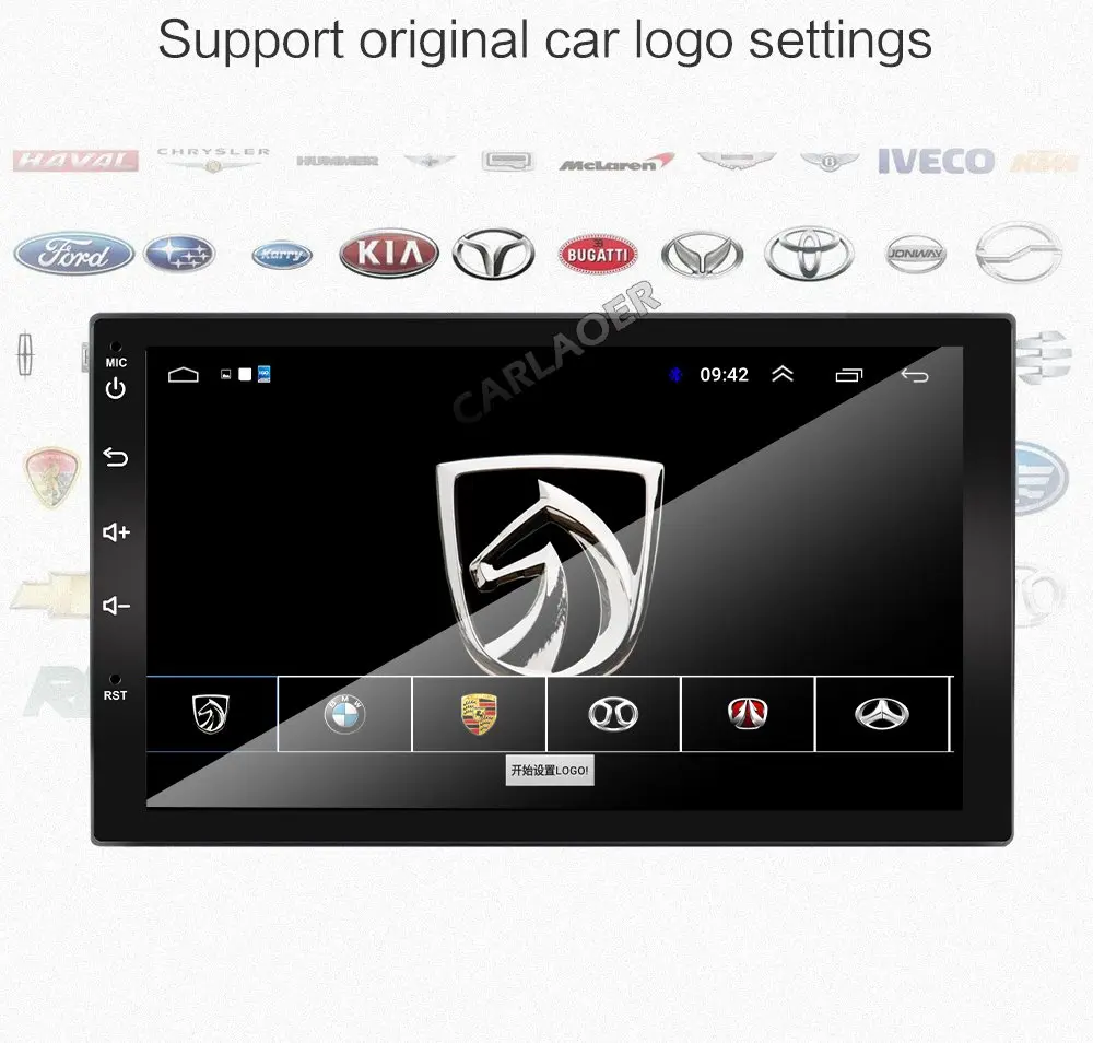 2 din автомагнитола gps android мультимедиа 2din автомобильный видео плеер gps wifi для TOYOTA Nissan Toyota hyundai Polo автомобиль Volkswagen Kia Ford