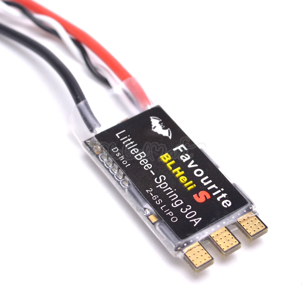 FVT LITTLEBEE BLlheli s blheli _ S SPRING 30A ESC 2 6s поддерживает Мультикоптер Mulitshot DSHOT Oneshot42 OneShot125