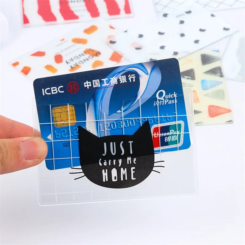 10 шт./лот модный держатель для паспорта в Корейском стиле 3D чехол из ПВХ