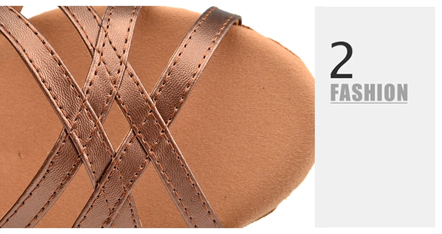 Искусственная Пелле Scarpe Da Ballo Latino Donna Scarpe Da Ballo Delle Signore Marrone Inferiore Molle Sandali