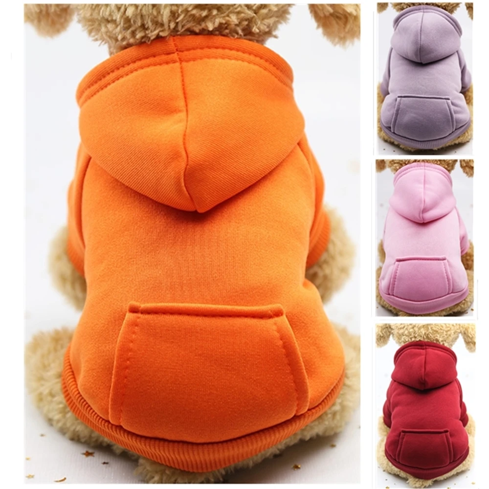 Красочная Толстовка для домашних животных спортивная одежда собак кошек Мопсов