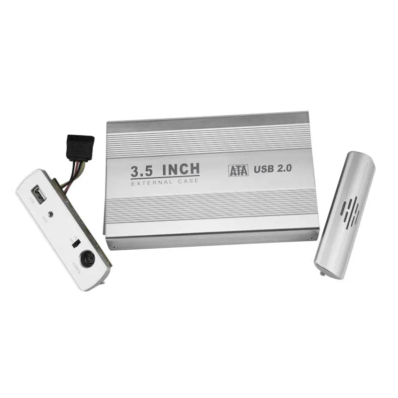 Новый 3 5 дюйма USB 2 0 SATA внешний HDD HD жесткий диск Корпус чехол VH99 | Компьютеры и офис