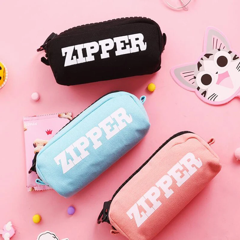 1 шт. чехол для карандашей Корейская сумка канцелярских принадлежностей большой