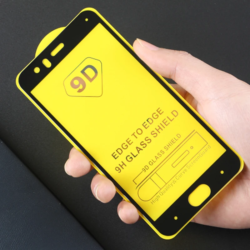 100 шт. 9D полностью наклеиваемая поверхность защитная пленка из закаленного